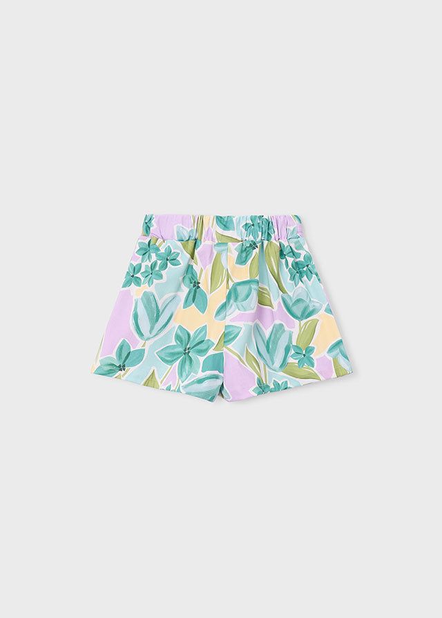 Gonna pantalone bambina Mayoral floreale primavera-estate