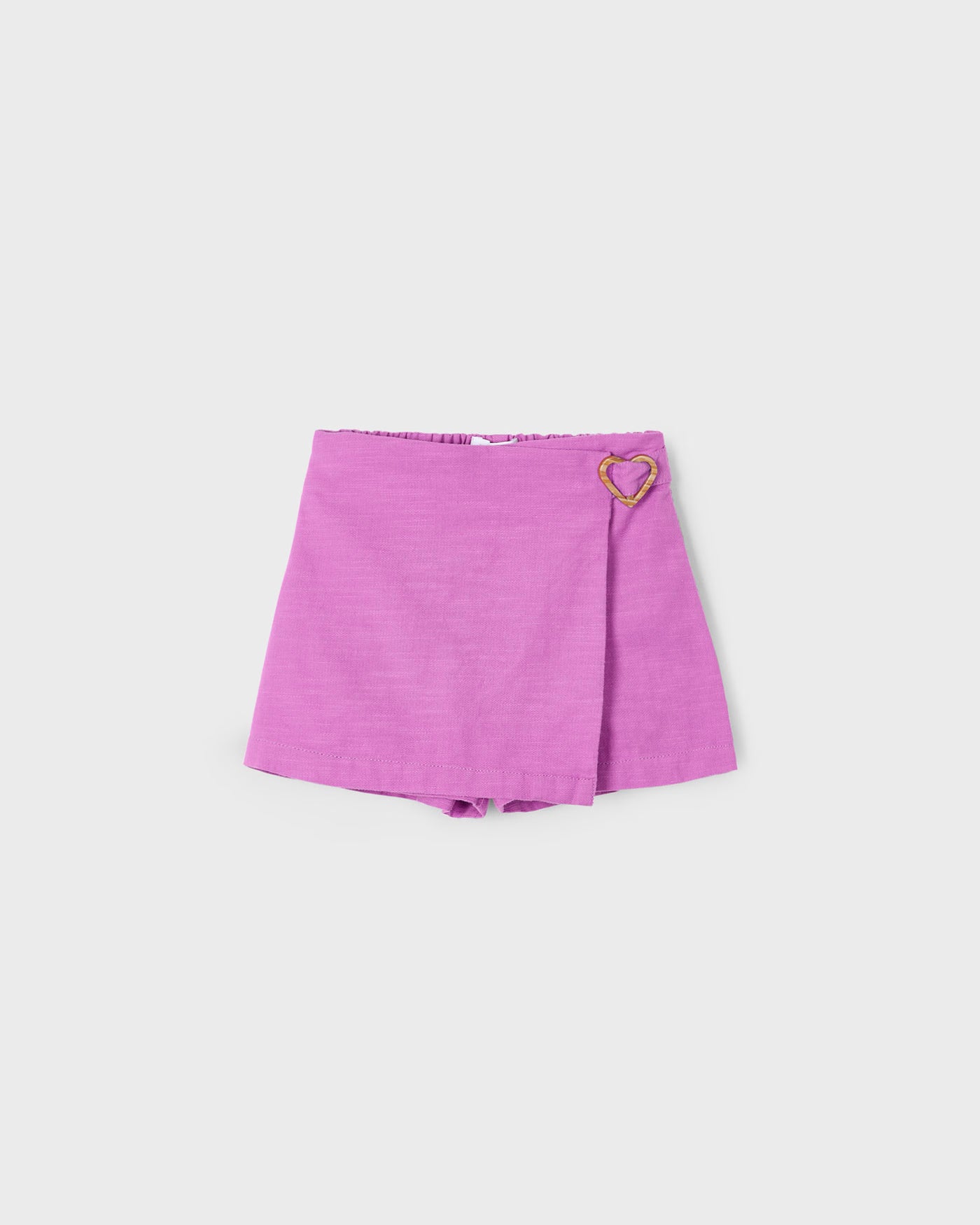 Gonna pantalone fibbia cuore bambina Mayoral malva Mayoral Malva