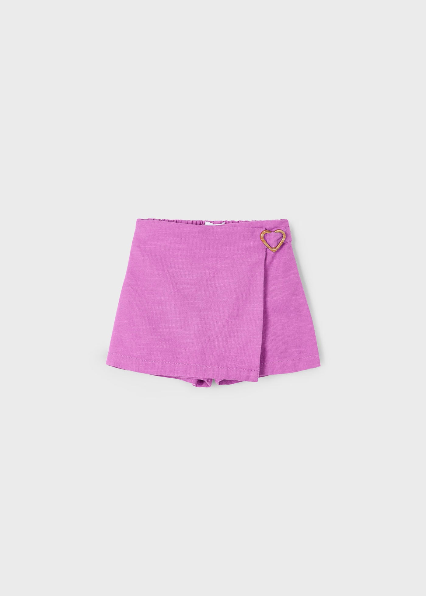 Gonna pantalone fibbia cuore bambina Mayoral malva Mayoral Malva