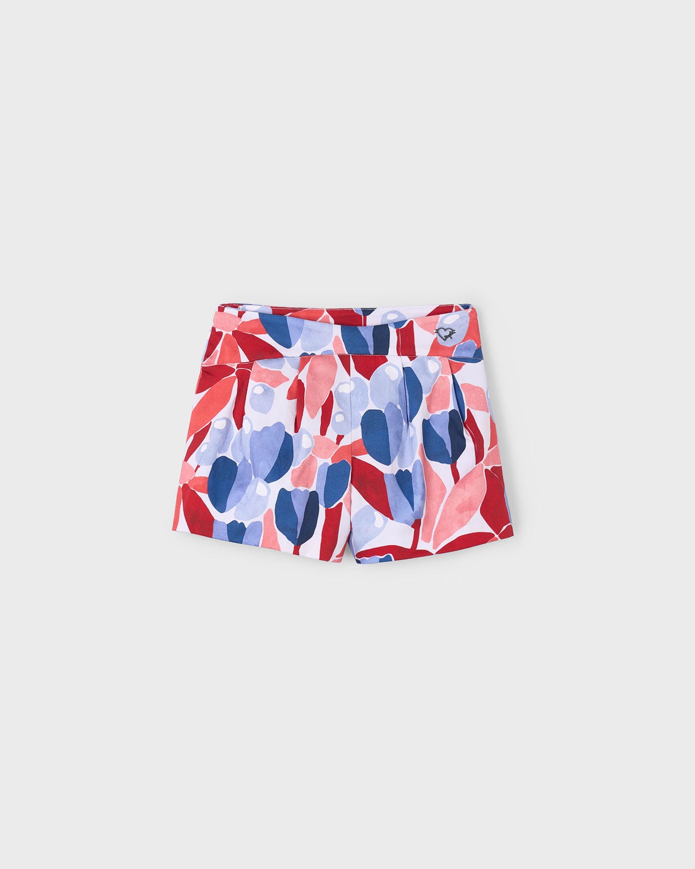 Gonna pantalone stampato bambina Mayoral blu e rosso Mayoral 2 Anni 92cm