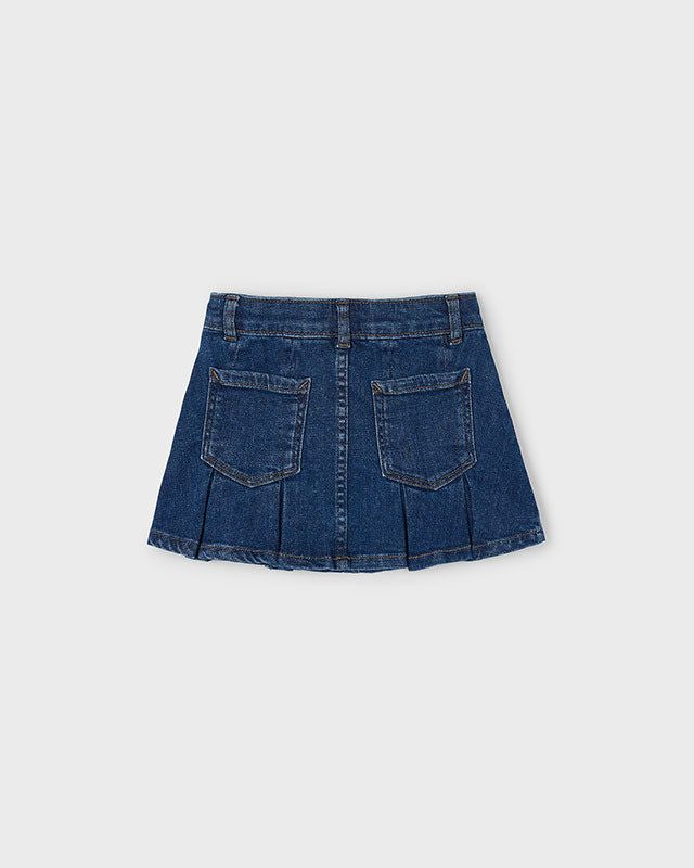 Gonna pieghe bambina Mayoral jeans scuro Mayoral 2 Anni 92cm