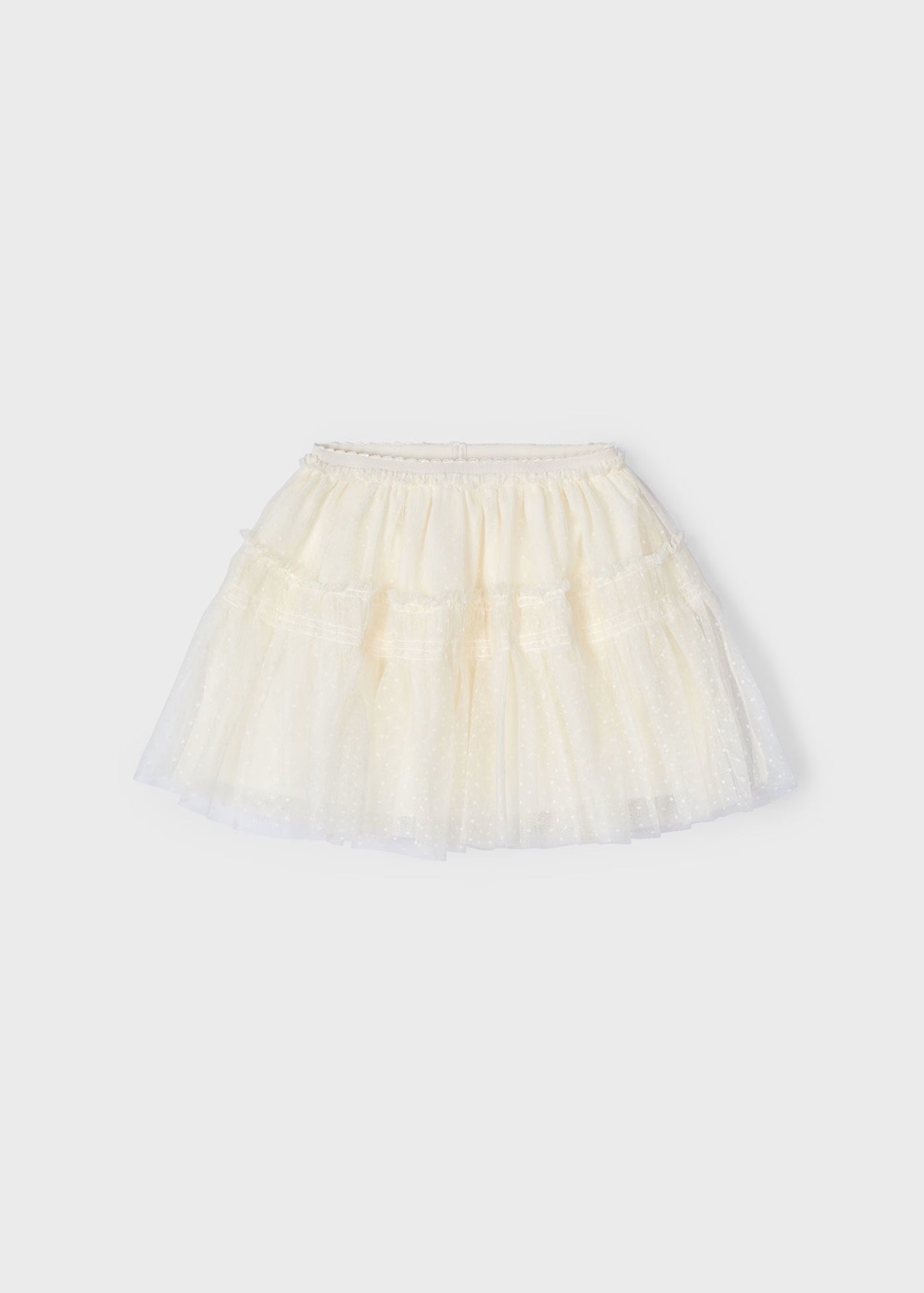Gonna tulle plumetis bambina Mayoral panna Mayoral Panna
