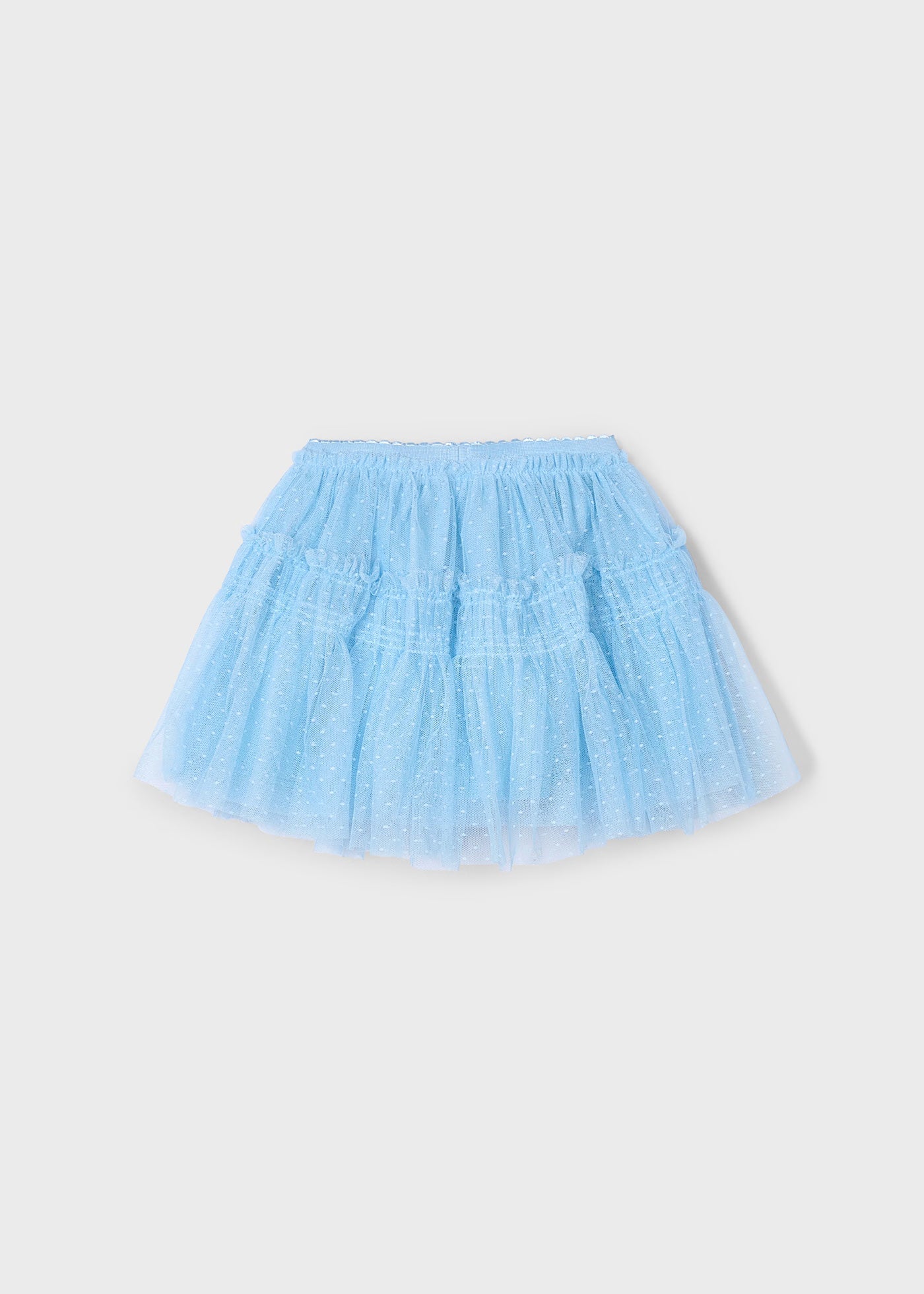 Gonna tulle plumetis bambina Mayoral azzurro cielo Mayoral Azzurro