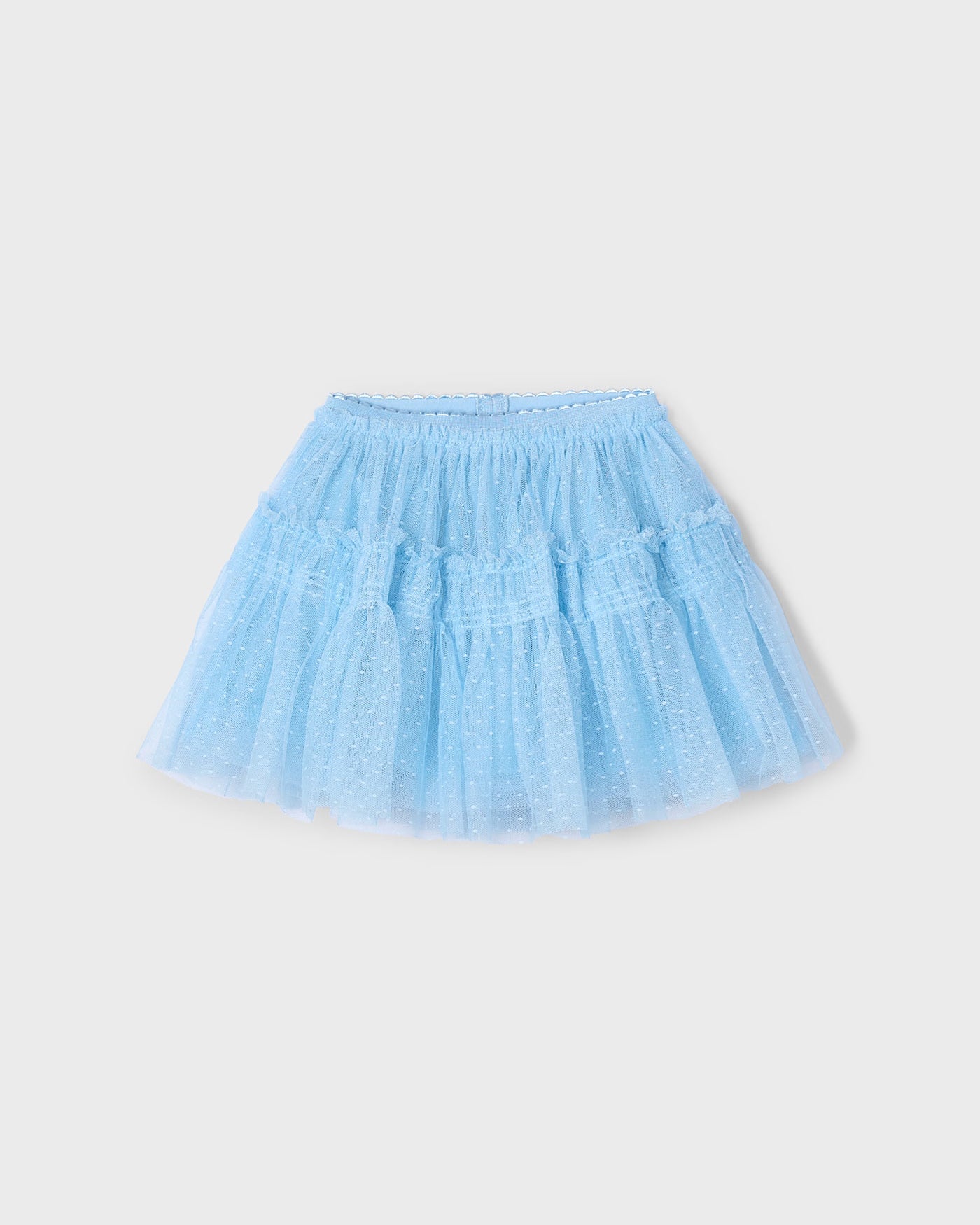 Gonna tulle plumetis bambina Mayoral azzurro cielo Mayoral Azzurro