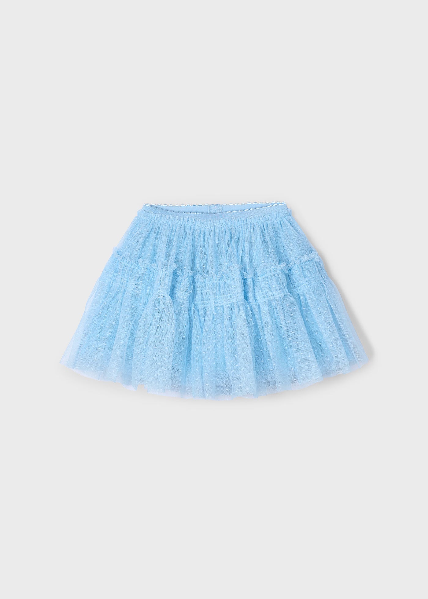 Gonna tulle plumetis bambina Mayoral azzurro cielo Mayoral Azzurro
