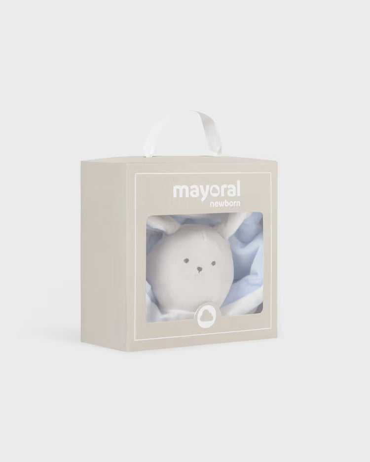 Peluche doudou con porta ciuccio neonata Mayoral Azzurro Mayoral Default Title