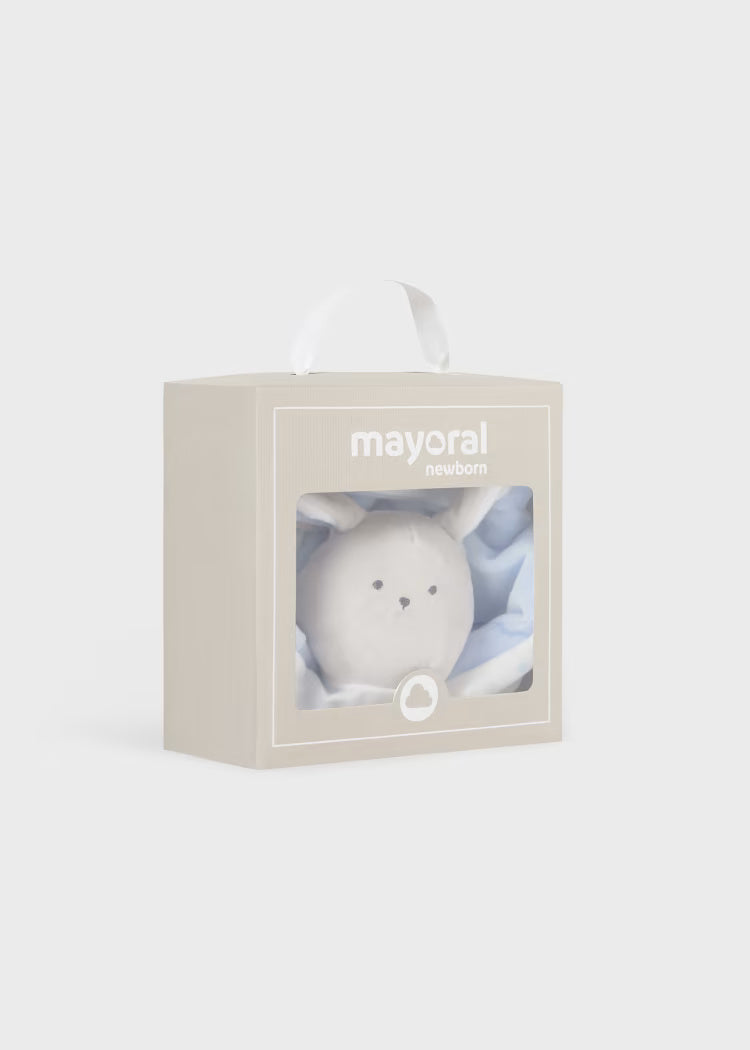 Peluche doudou con porta ciuccio neonata Mayoral Azzurro Mayoral Default Title