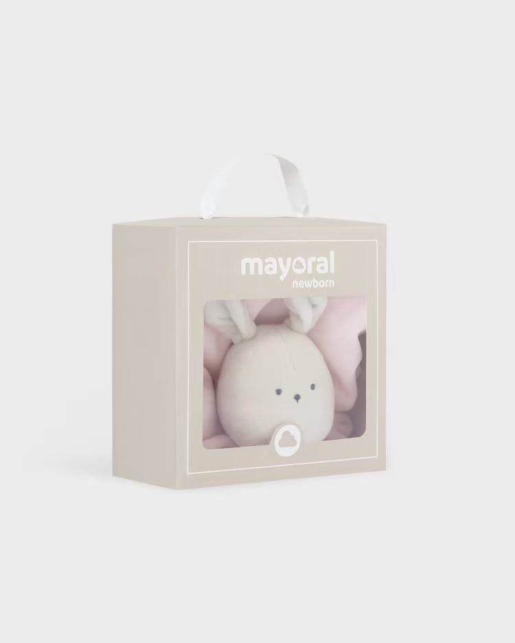 Peluche doudou con porta ciuccio neonata Mayoral Rosa Mayoral Default Title