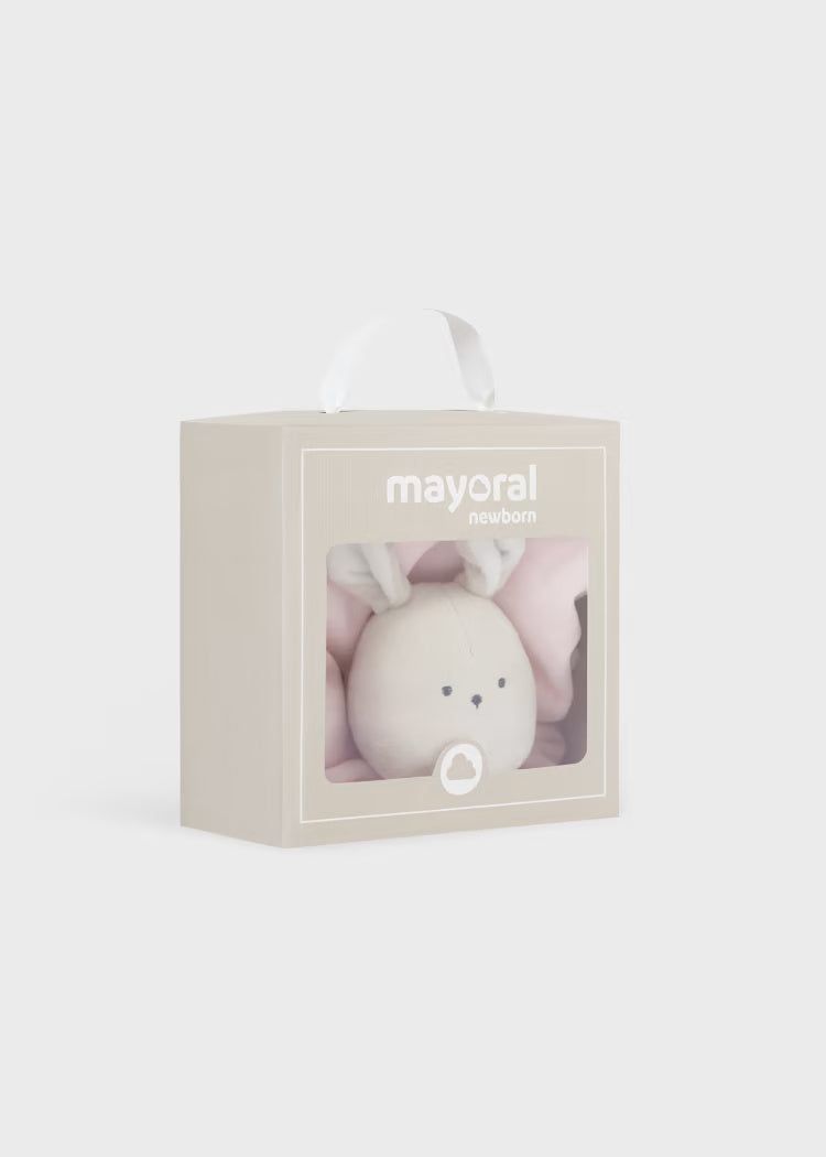 Peluche doudou con porta ciuccio neonata Mayoral Rosa Mayoral Default Title