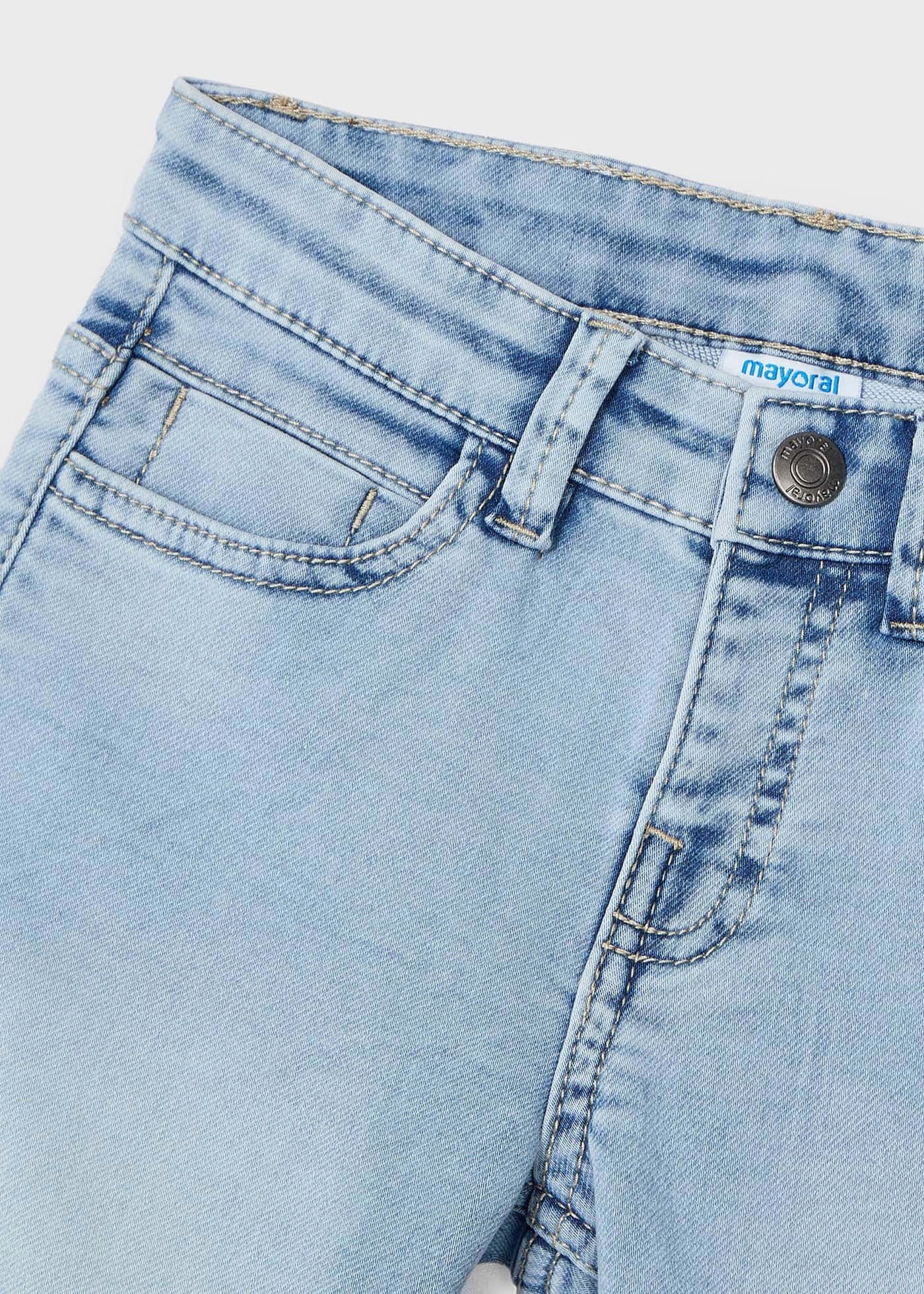 Bermuda bambino Mayoral jeans blu chiaro Mayoral Azzurro