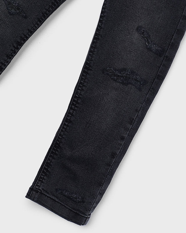 Jeans effetto strappato bambino Mayoral grigio scuro Mayoral Grigio