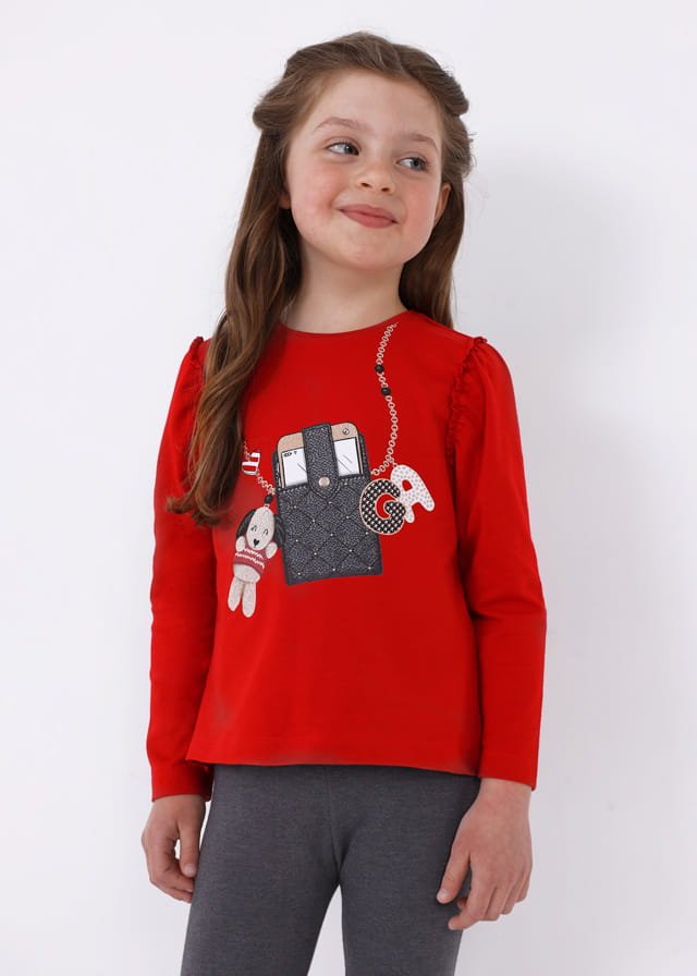 Leggings bambina Mayoral basic caldo cotone grigio piombo - ErreGiModaBimbo