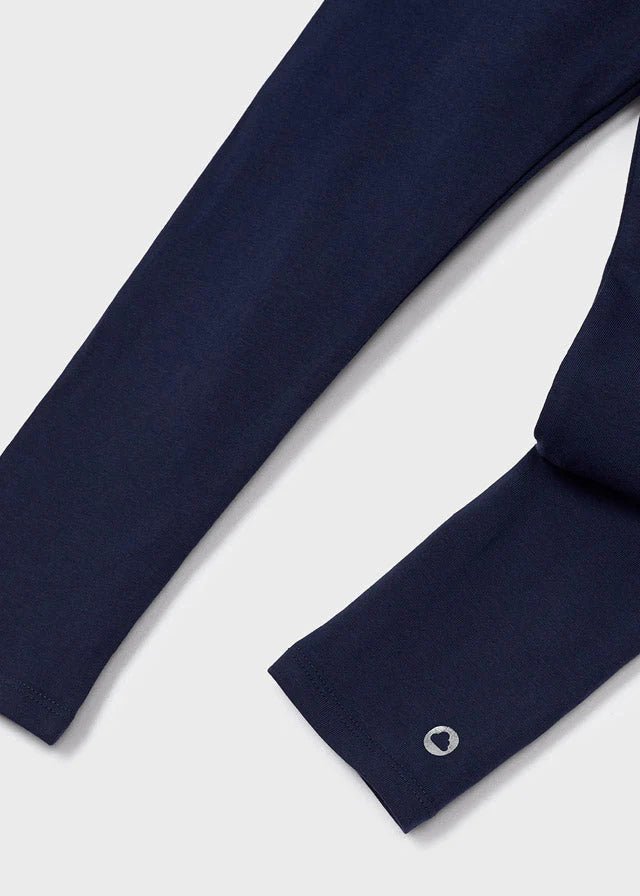 Leggings basico lungo bambina Mayoral blu marino - ErreGiModaBimbo