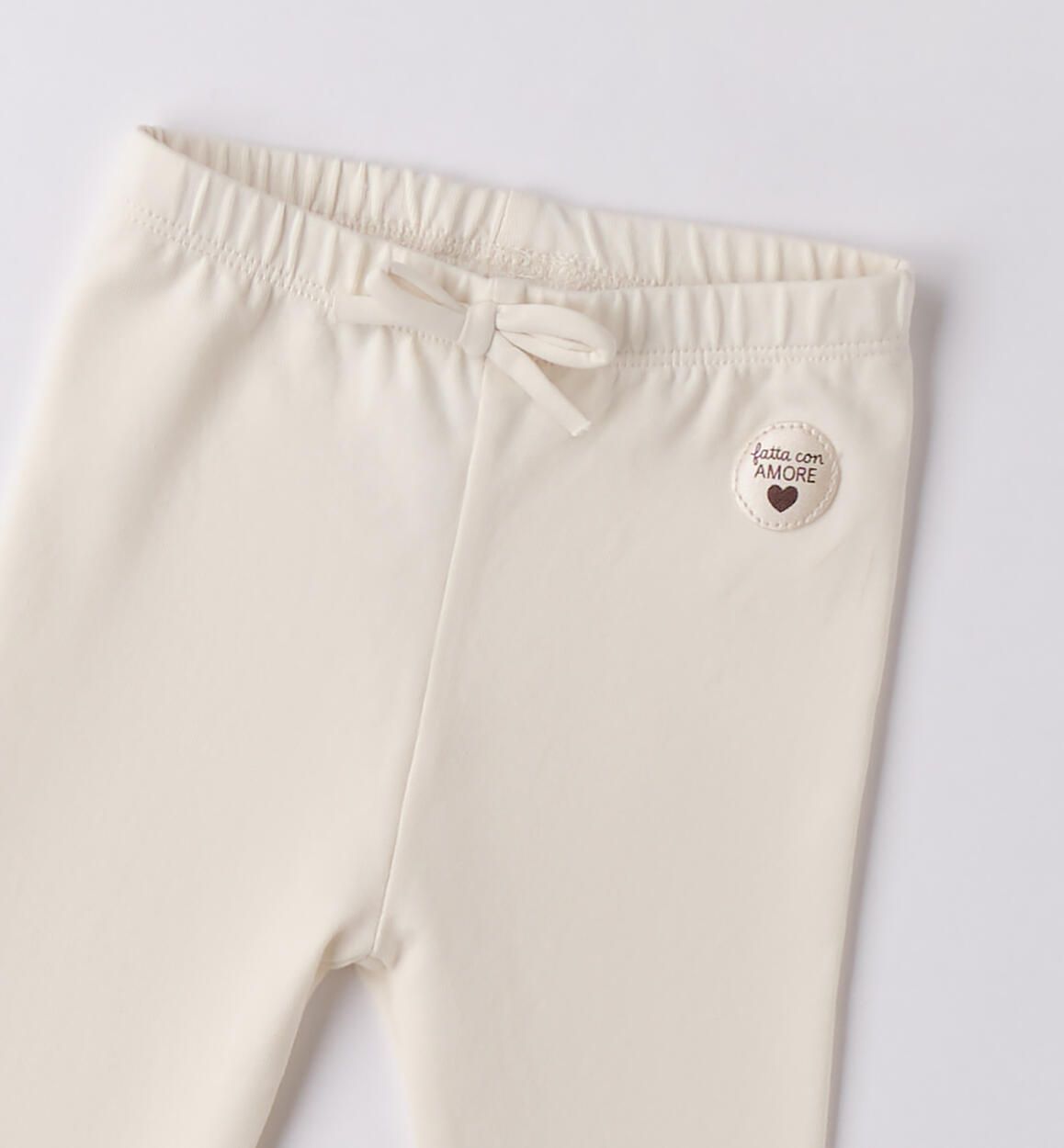 Leggings caldo cotone neonata iDO latte iDO 1 Mesi 56cm
