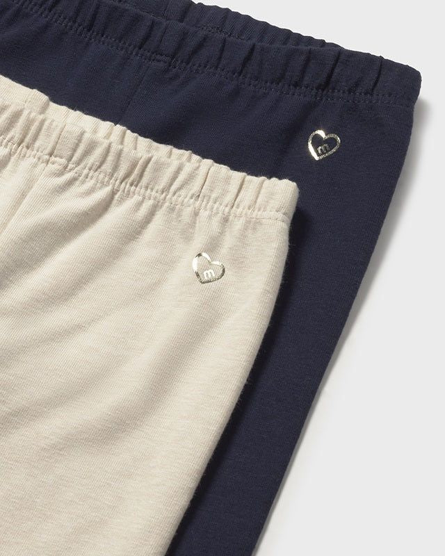 Leggings caldo cotone neonata Mayoral blu o crema Mayoral 6 Mesi 68cm