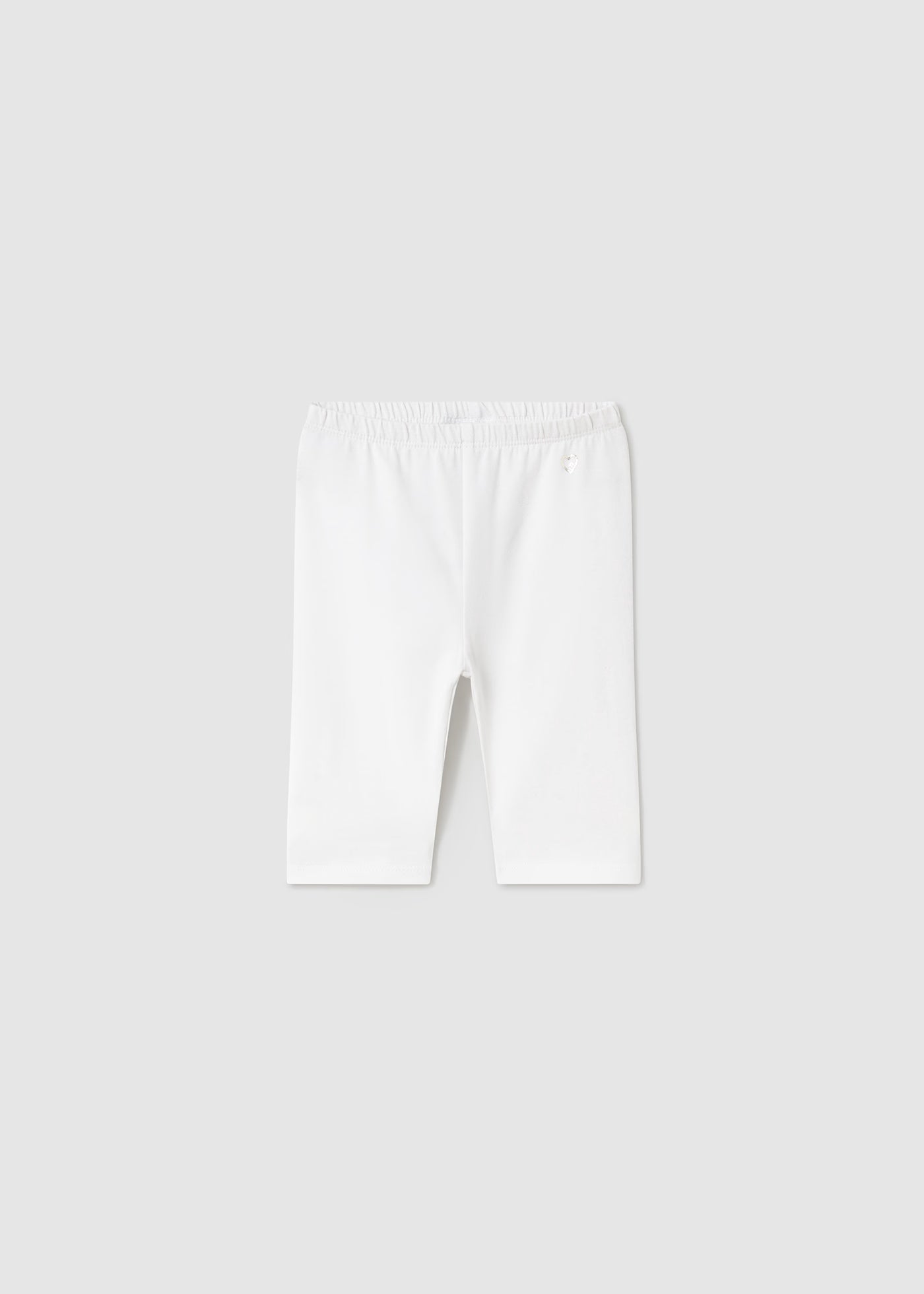 Leggings corto 3/4 basico neonata Mayoral bianco Mayoral Bianco