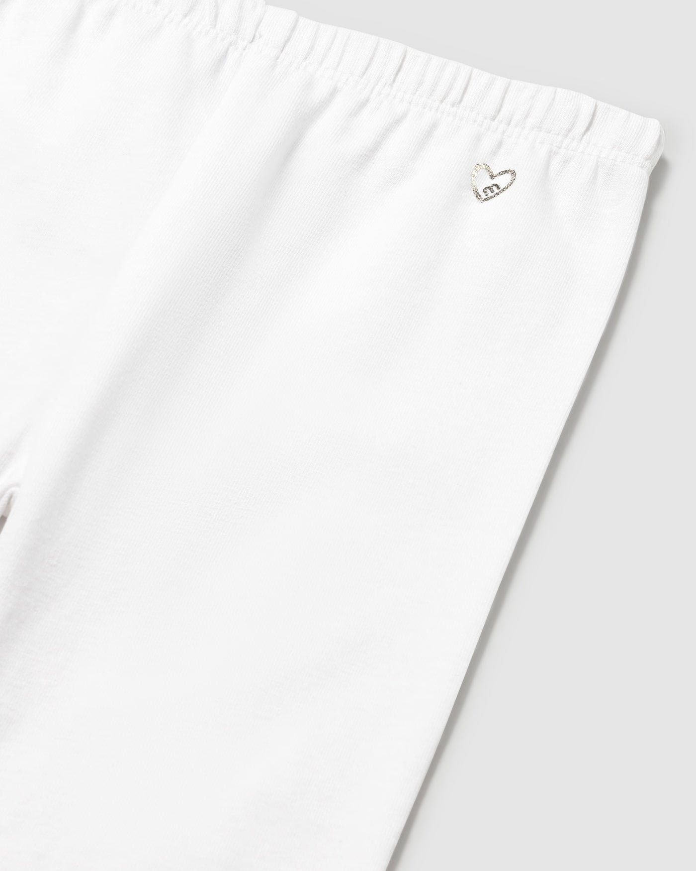 Leggings corto 3/4 basico neonata Mayoral bianco Mayoral Bianco