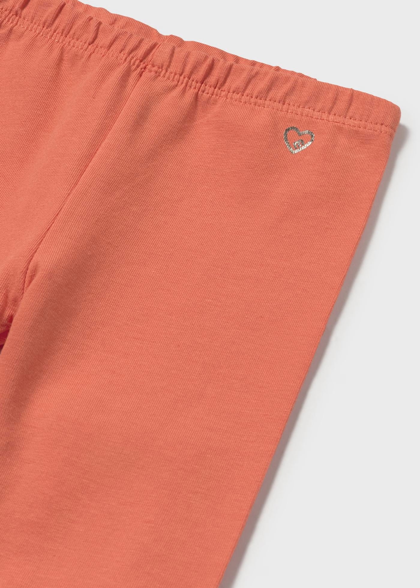 Leggings corto 3/4 basico neonata Mayoral arancio carota Mayoral Arancione
