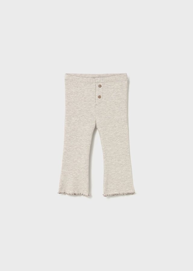 Leggings costine a zampa neonata Mayoral beige sabbia Mayoral 6 Mesi 68cm