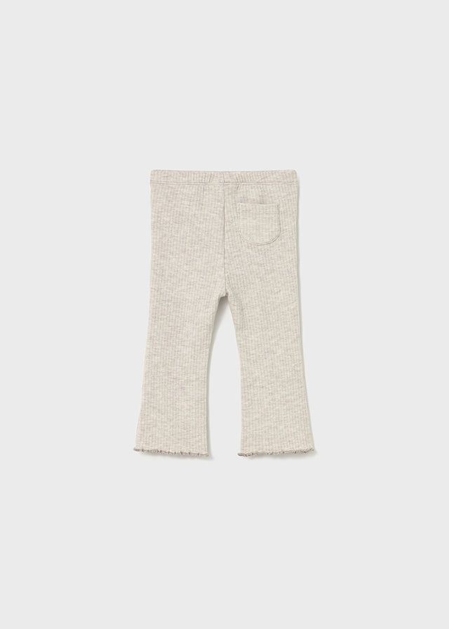 Leggings costine a zampa neonata Mayoral beige sabbia Mayoral 6 Mesi 68cm
