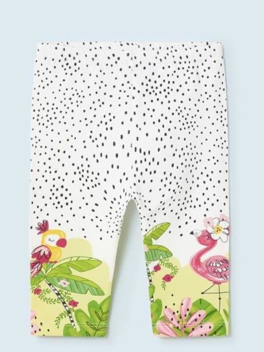 Leggings fresco cotone neonata Mayoral Fenicottero pois Mayoral 6 Mesi 68cm