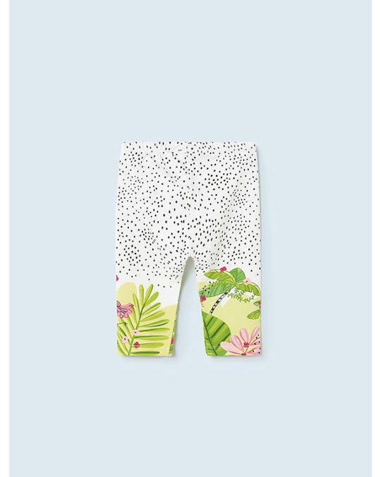 Leggings fresco cotone neonata Mayoral Fenicottero pois Mayoral 6 Mesi 68cm