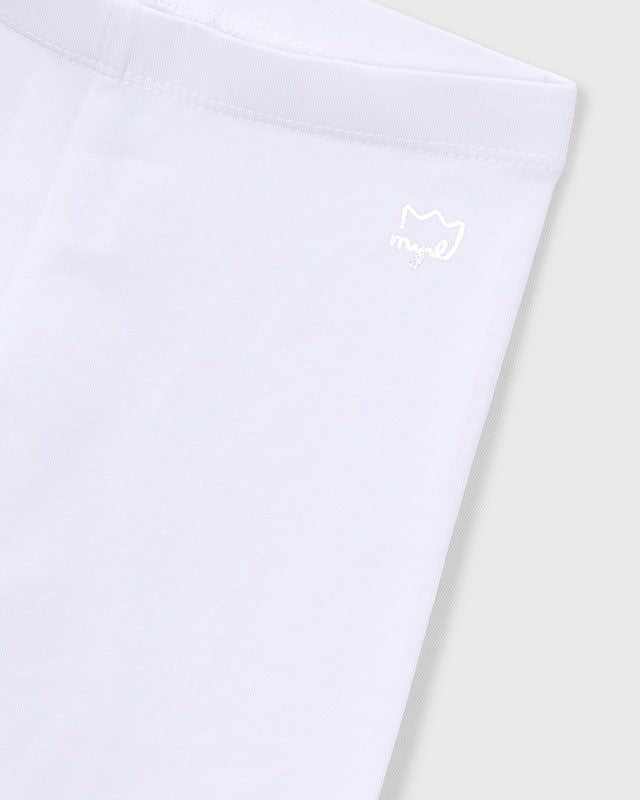 Leggings 3/4 bambina Mayoral bianchi e confortevoli Mayoral 2 Anni 92cm