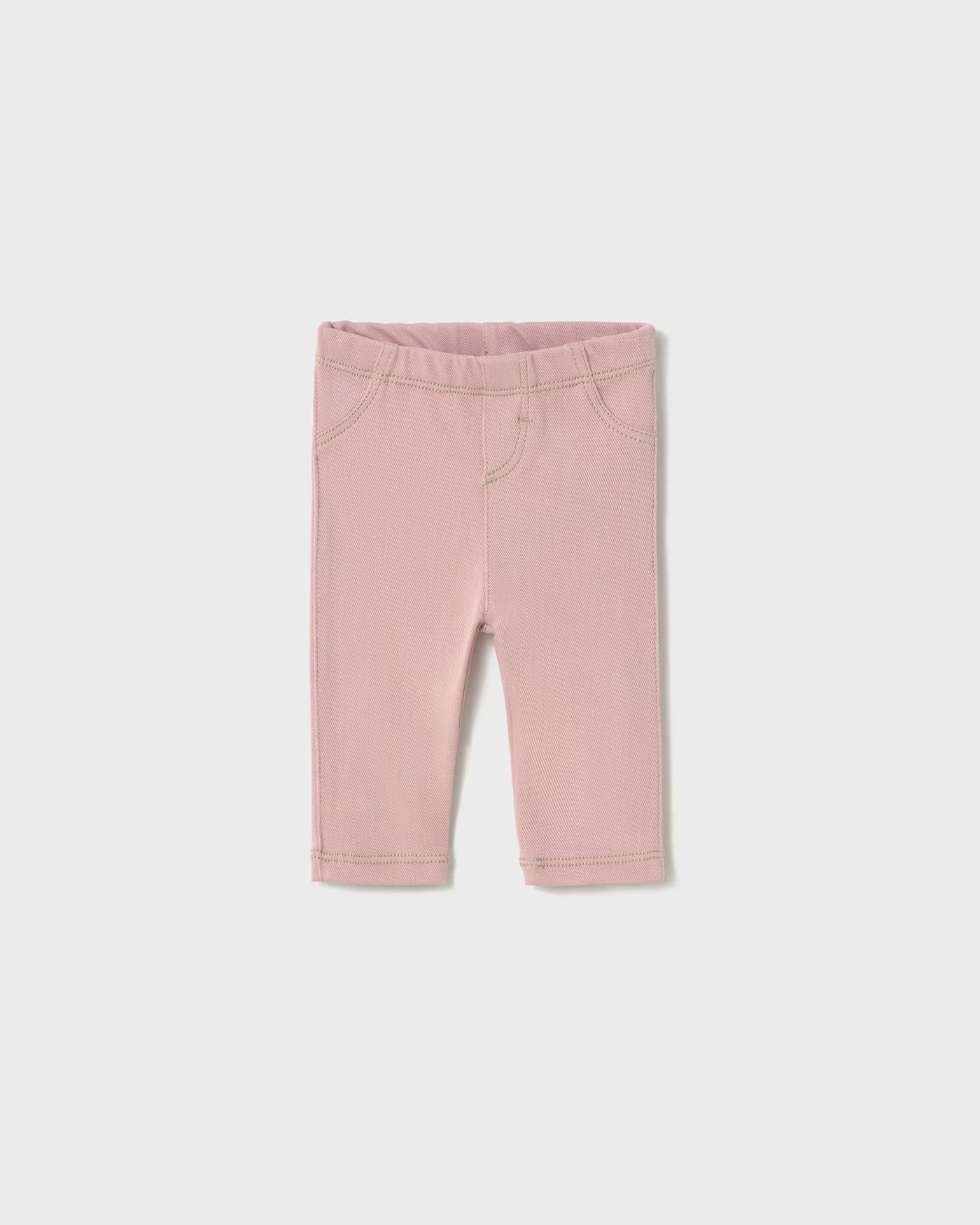 Leggings tasche ricamo neonata Mayoral Newborn rosa Mayoral Rosa