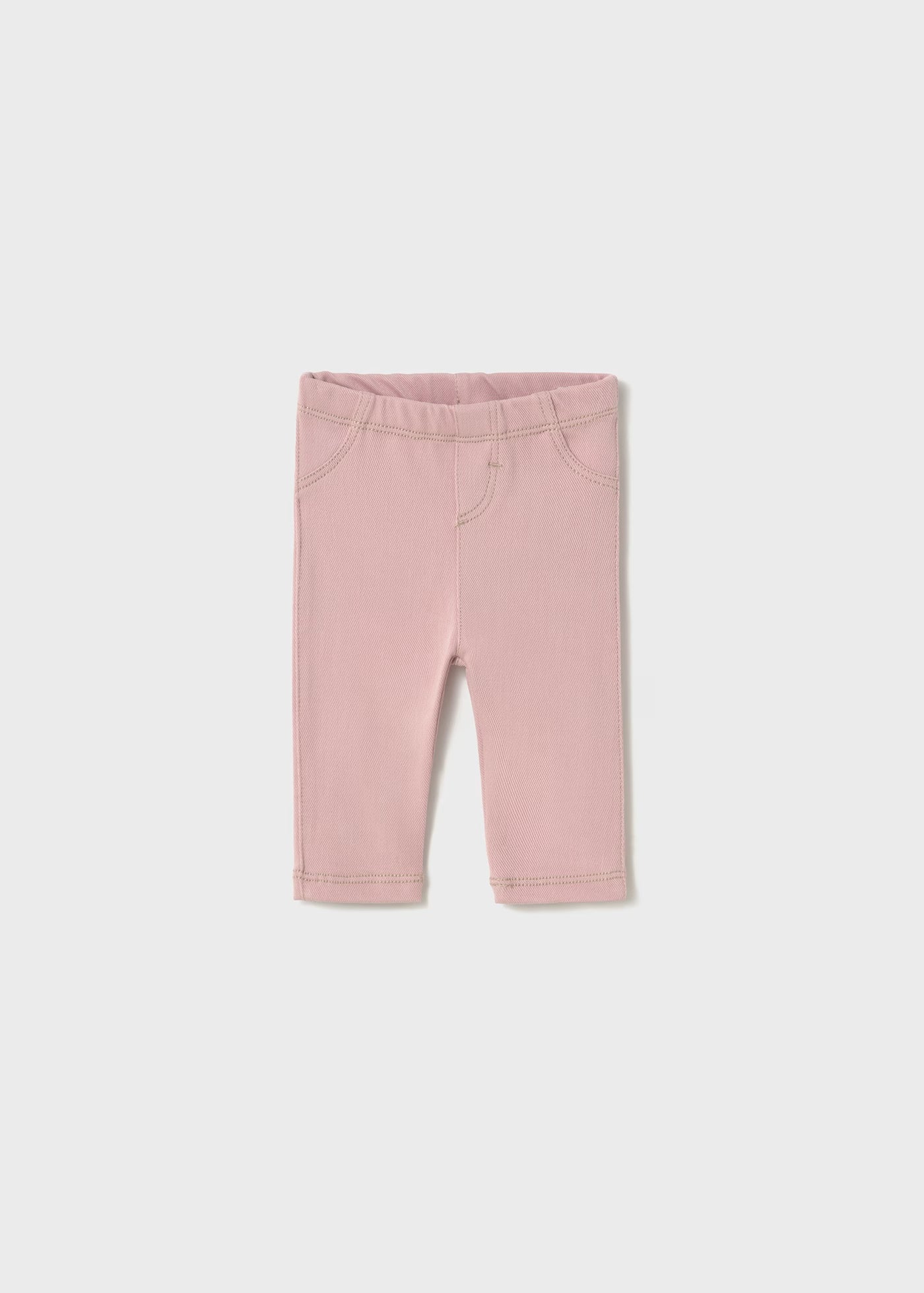 Leggings tasche ricamo neonata Mayoral Newborn rosa Mayoral Rosa