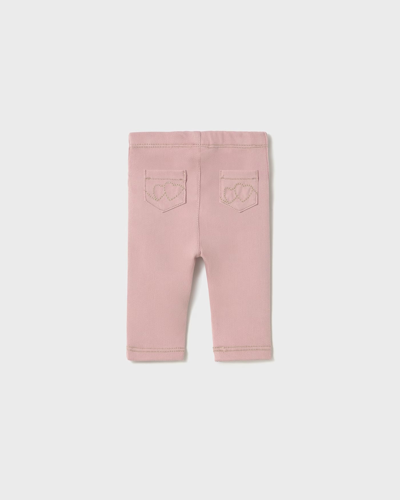 Leggings tasche ricamo neonata Mayoral Newborn rosa Mayoral Rosa