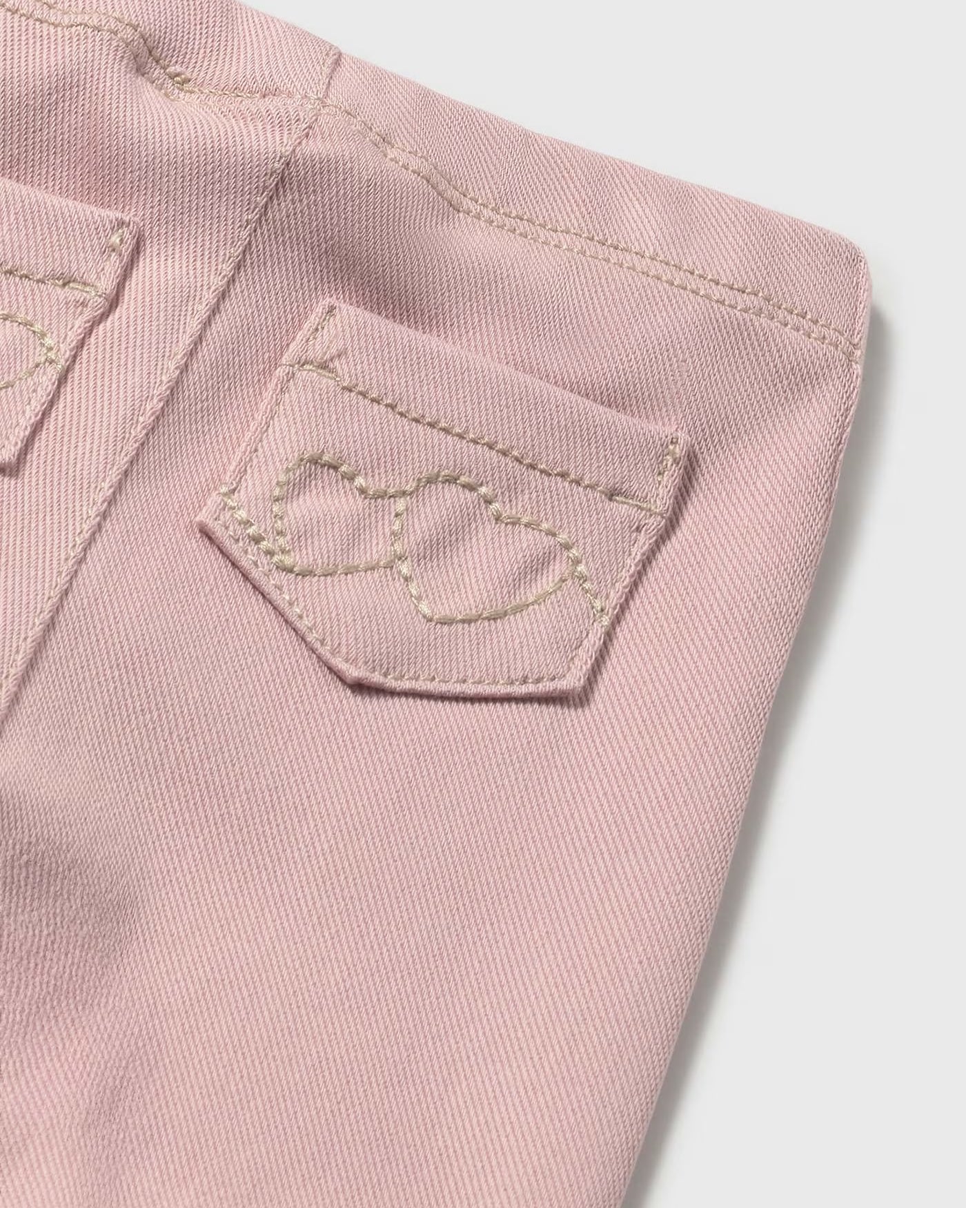 Leggings tasche ricamo neonata Mayoral Newborn rosa Mayoral Rosa