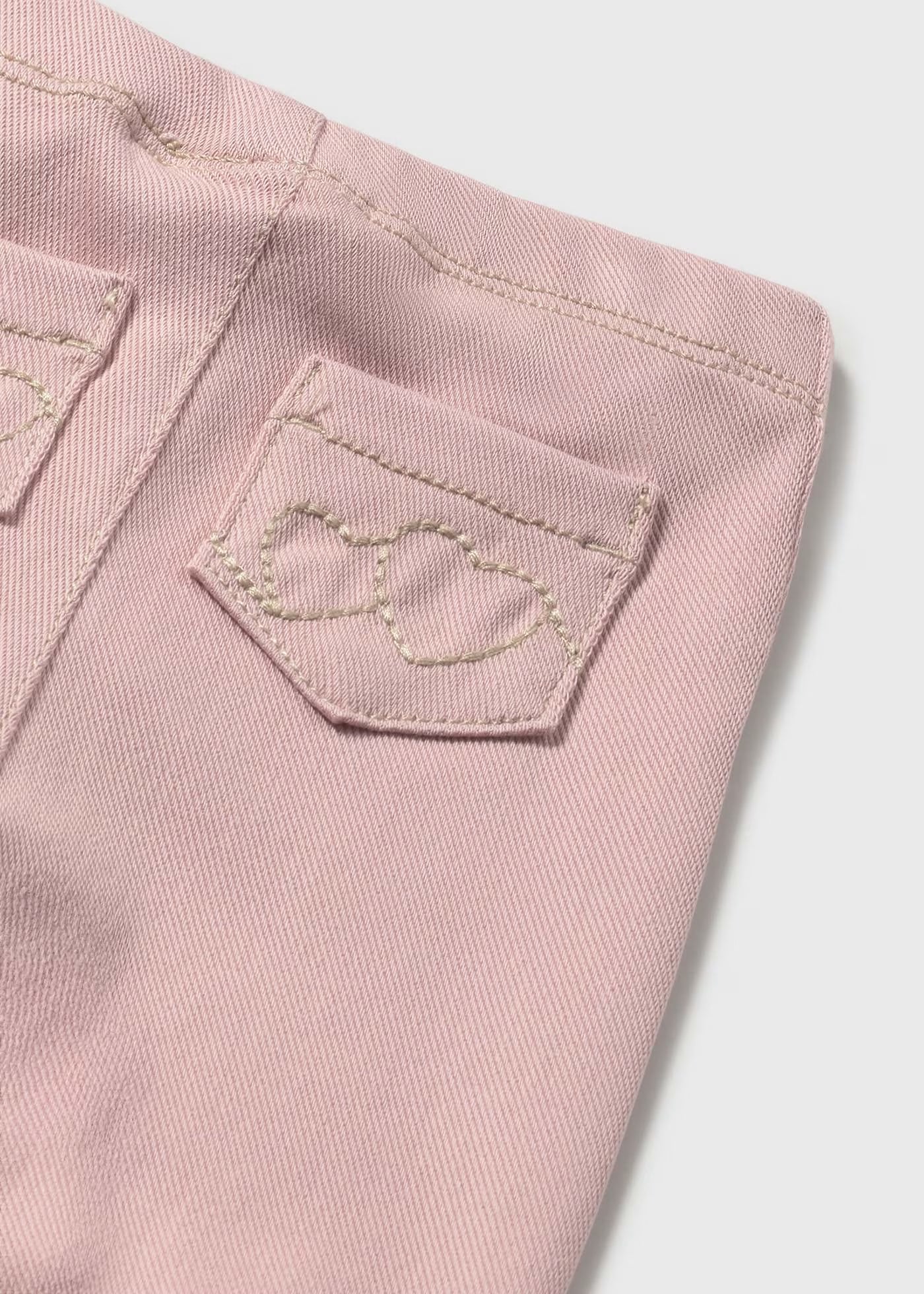 Leggings tasche ricamo neonata Mayoral Newborn rosa Mayoral Rosa