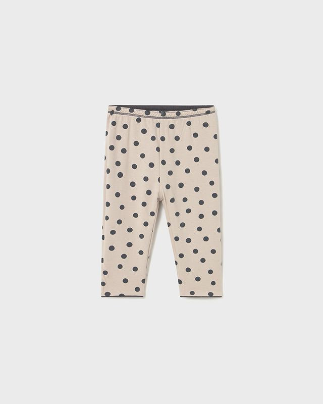 Leggings reversibile neonata Mayoral grigio piombo e pois Mayoral 6 Mesi 68cm