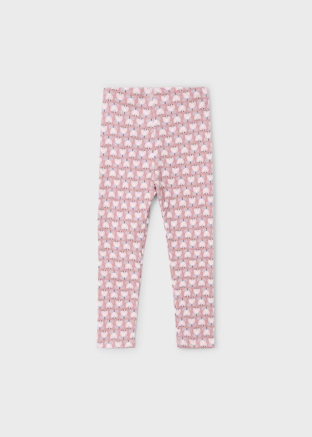 Leggings stampato bambina Mayoral fantasia rosa Mayoral 2 Anni 92cm