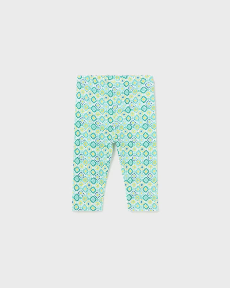 Leggings stampato fresco cotone neonata Mayoral agata Mayoral Agata