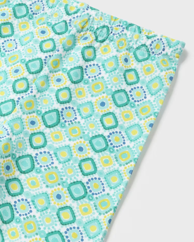 Leggings stampato fresco cotone neonata Mayoral agata Mayoral Agata