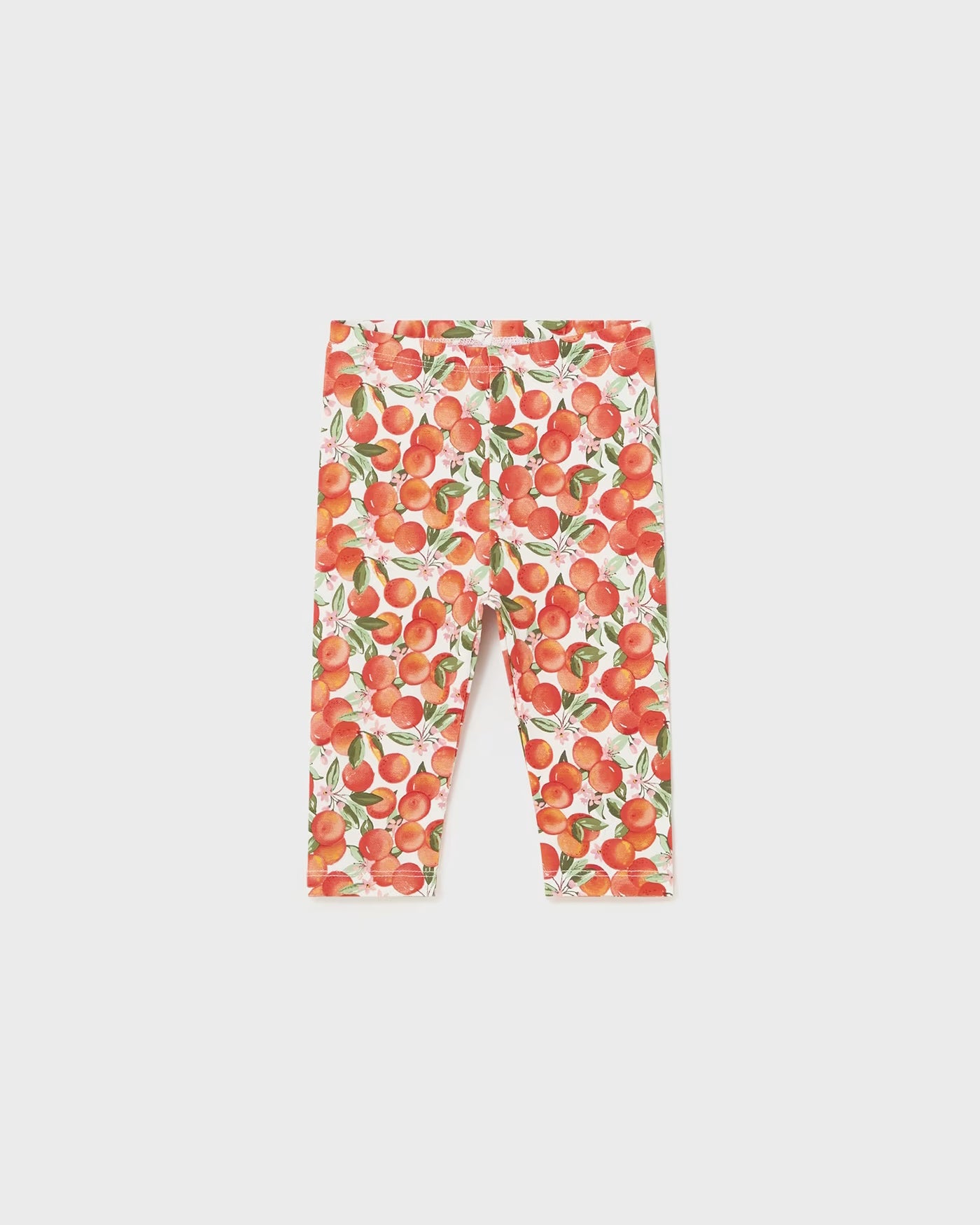 Leggings stampato fresco cotone neonata Mayoral mandarino Mayoral Mandarino