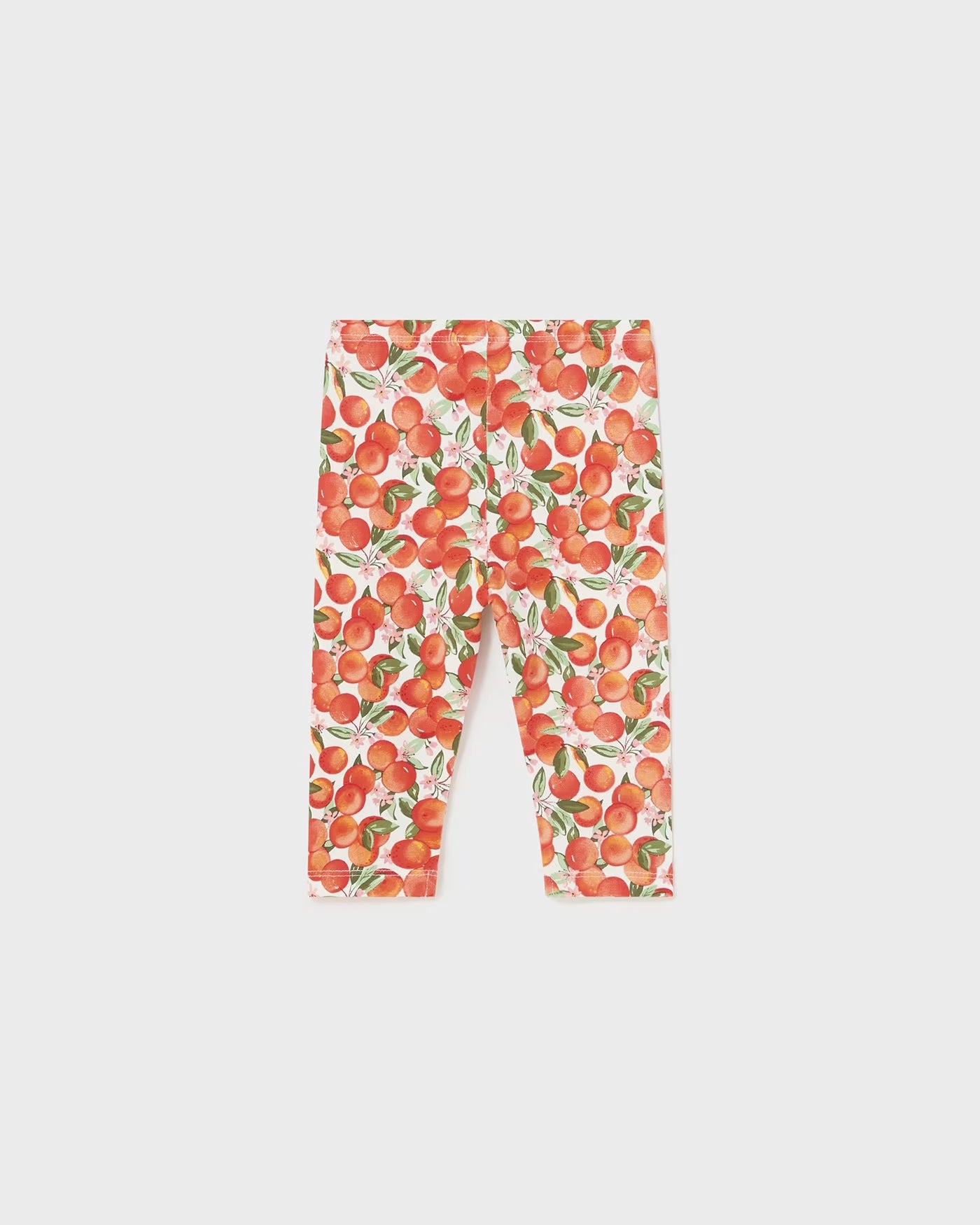 Leggings stampato fresco cotone neonata Mayoral mandarino Mayoral Mandarino