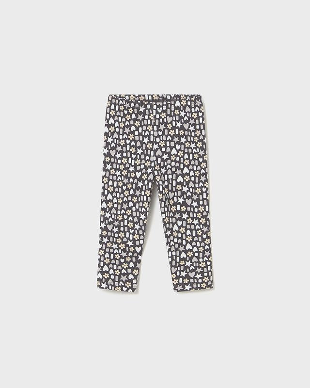 Leggings stampato neonata Mayoral fantasia grigio Mayoral 6 Mesi 68cm