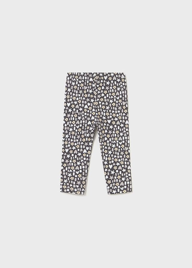 Leggings stampato neonata Mayoral fantasia grigio Mayoral 6 Mesi 68cm