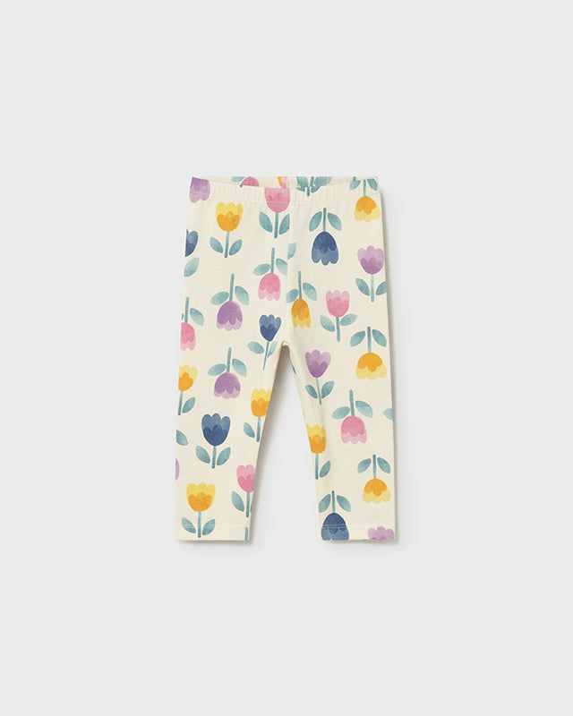 Leggings neonata Mayoral con motivo tulipani Mayoral 6 Mesi 68cm
