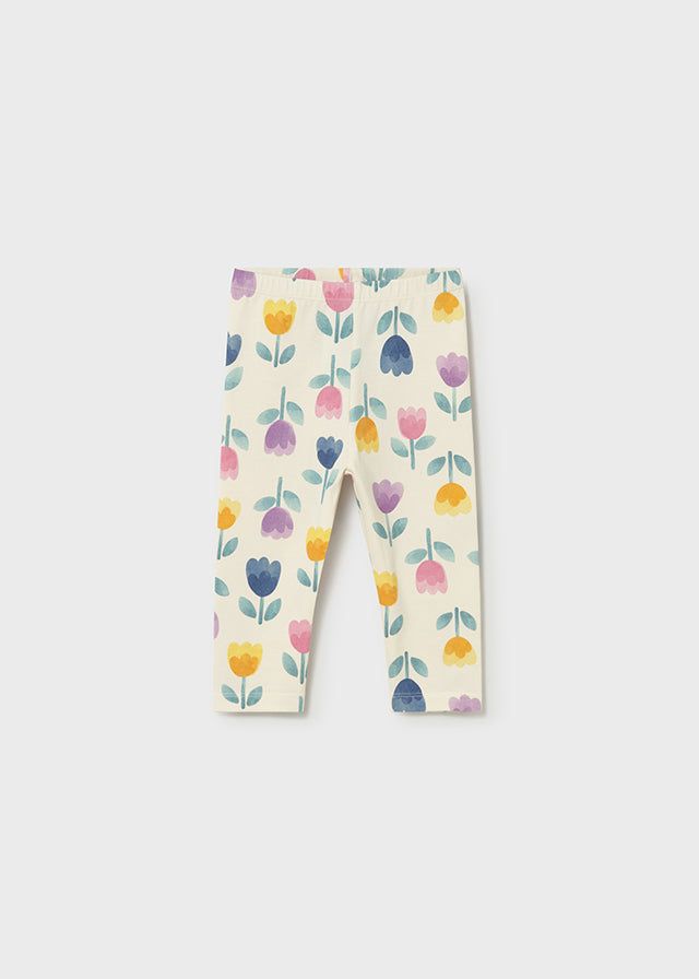 Leggings neonata Mayoral con motivo tulipani Mayoral 6 Mesi 68cm