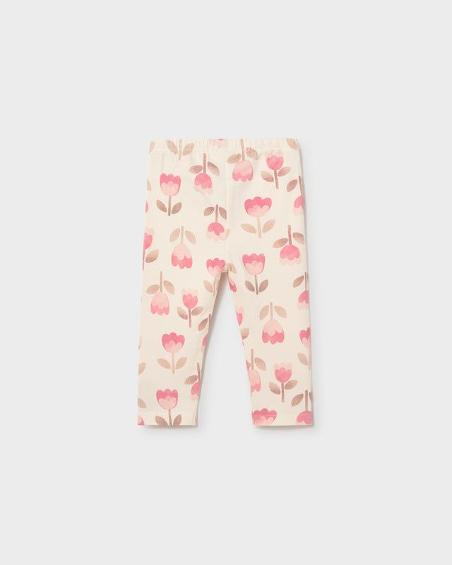 Leggings neonata tulipani rosa Mayoral Mayoral 6 Mesi 68cm