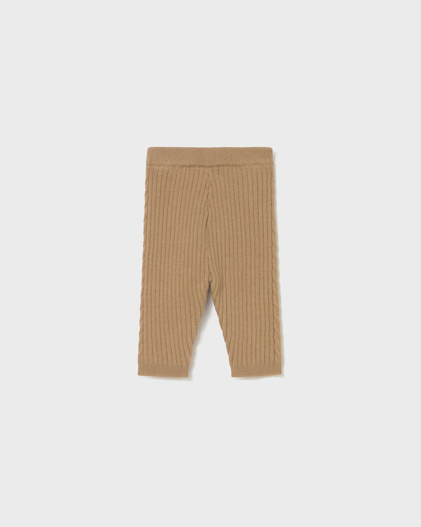 Leggings costine in maglia neonata Mayoral Newborn caramello Mayoral 0-1 Mesi 55cm