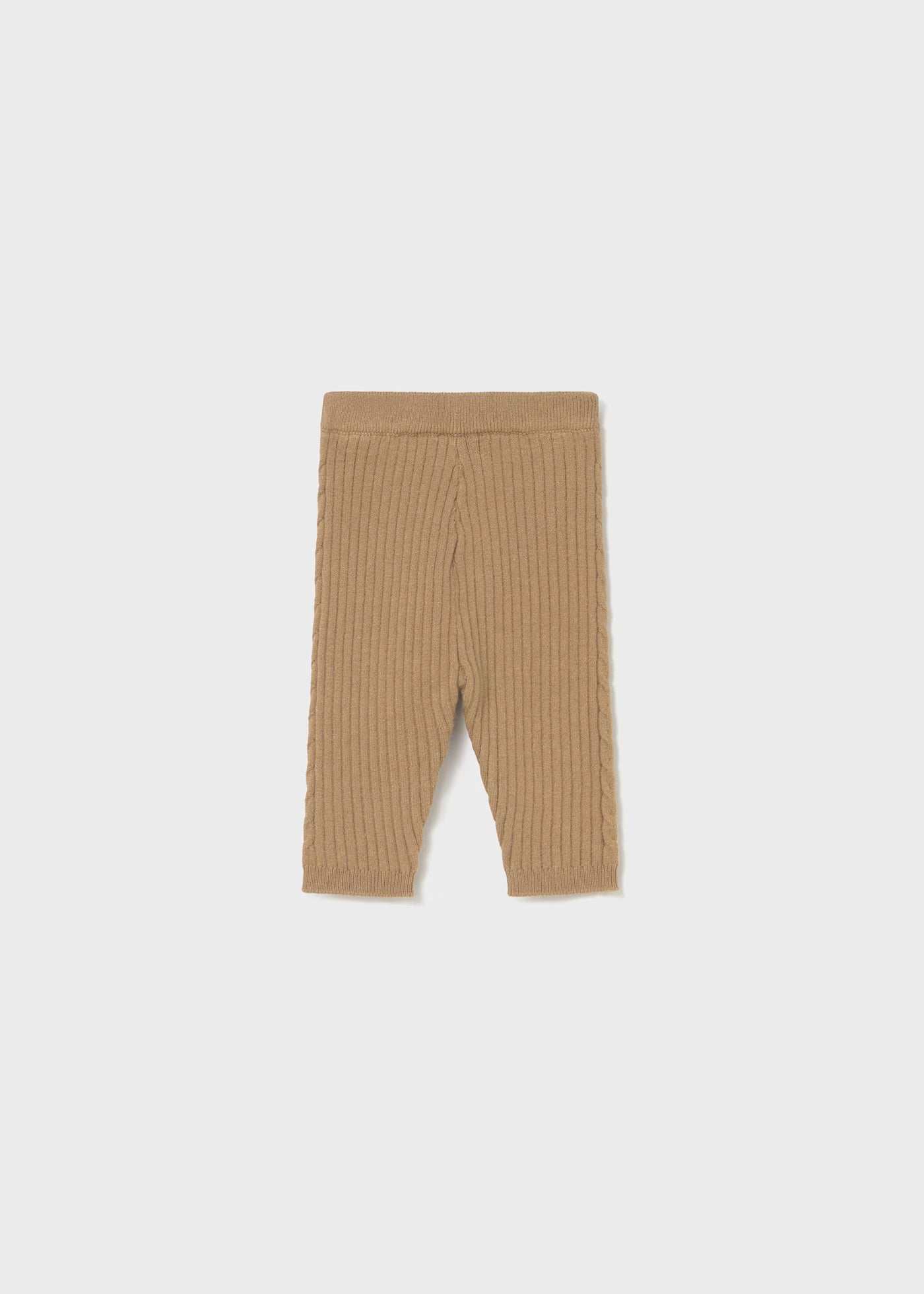 Leggings costine in maglia neonata Mayoral Newborn caramello Mayoral 0-1 Mesi 55cm