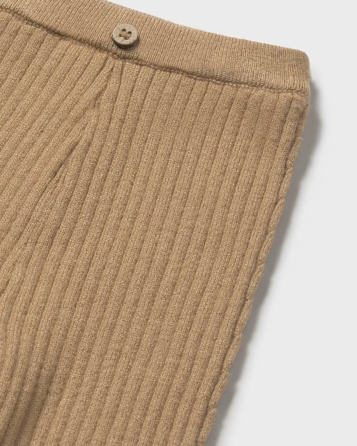 Leggings costine in maglia neonata Mayoral Newborn caramello Mayoral 0-1 Mesi 55cm