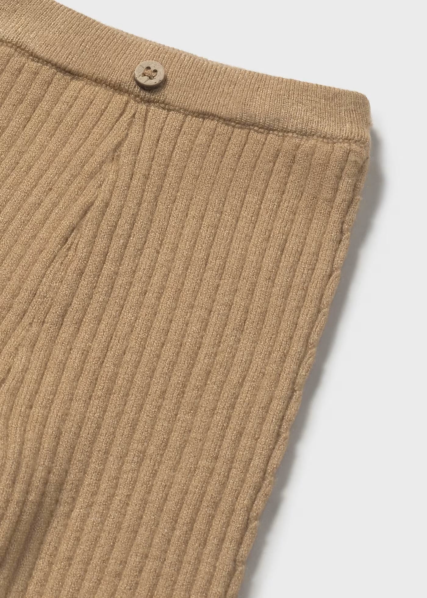 Leggings costine in maglia neonata Mayoral Newborn caramello Mayoral 0-1 Mesi 55cm