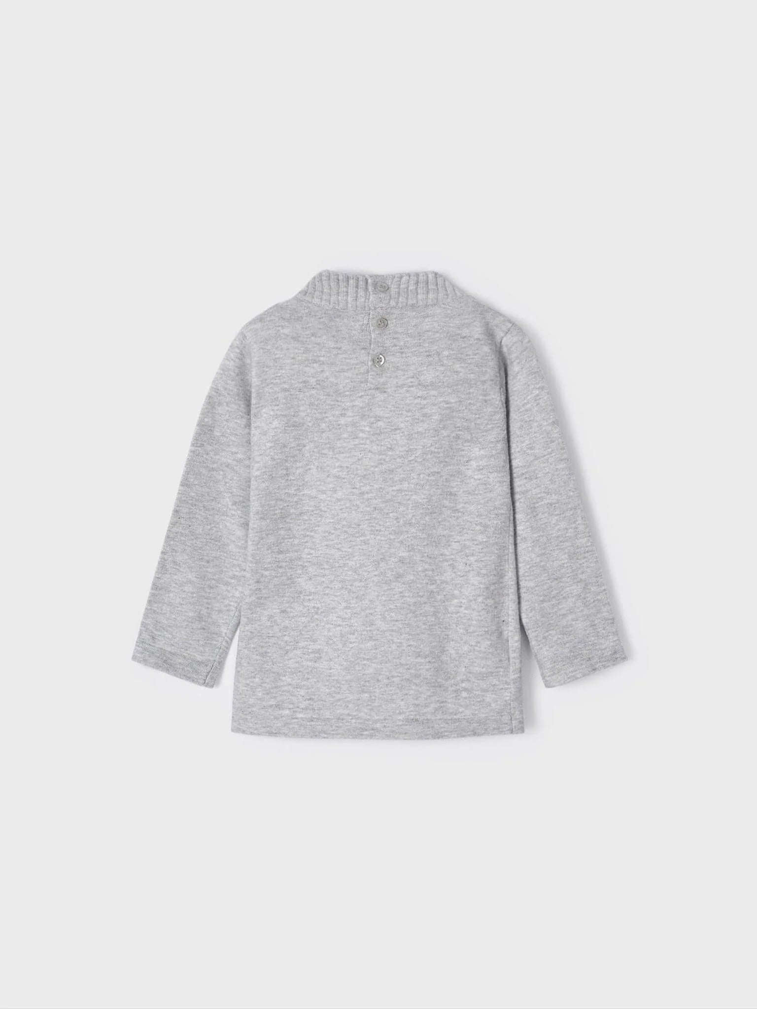 Lupetto tricot neonata Mayoral caldo cotone grigio perla Mayoral 6 Mesi 68cm