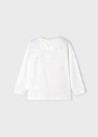 Maglietta bambino Mayoral Orso bianca - ErreGiModaBimbo