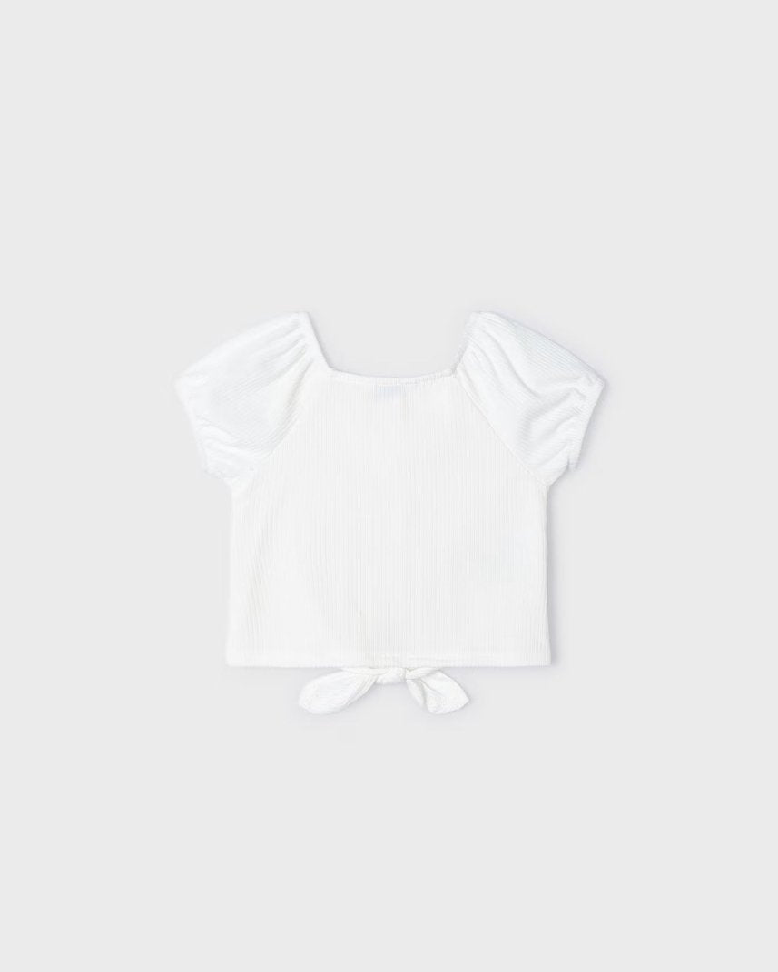 Maglietta canalè bambina Mayoral panna Mayoral Panna